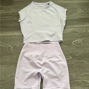 YoungLA Light Purple Activewear Set